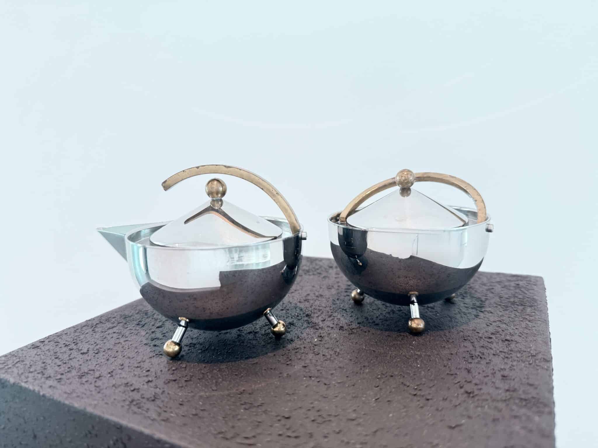 Vintage Bodum Sugar & Creamer Set